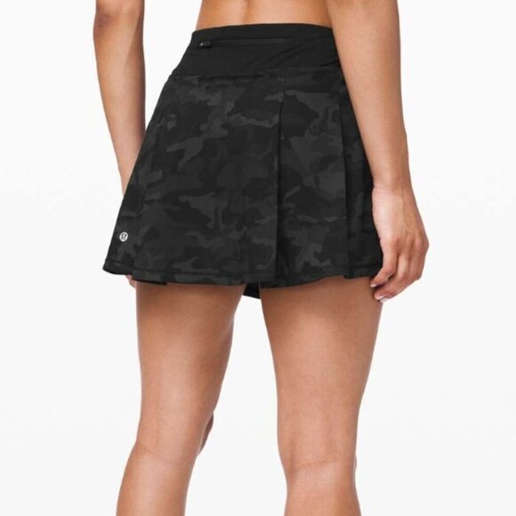 Lululemon Pace Rival Skirt (Tall) *No Panels 15" Incognito Camo Multi Grey - Picture 6 of 6